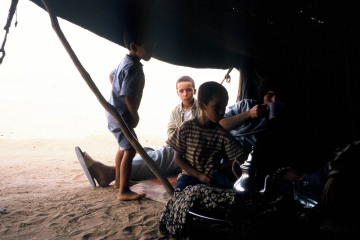 The daily life of nomads in Morocco-F1100009
