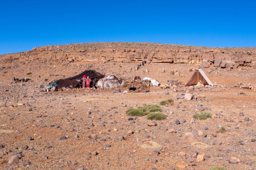 Agoudal, the daily life of nomads in morocco