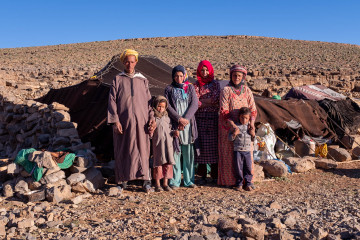 Agoudal, the daily life of nomads in morocco