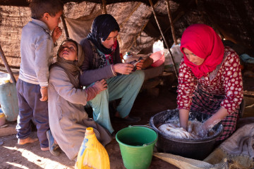 Agoudal, the daily life of nomads in morocco