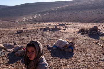 Agoudal, the daily life of nomads in morocco