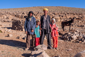 Agoudal, the daily life of nomads in morocco