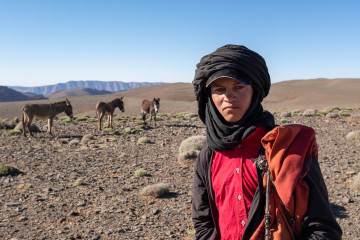 Agoudal, the daily life of nomads in morocco