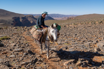 Agoudal, the daily life of nomads in morocco
