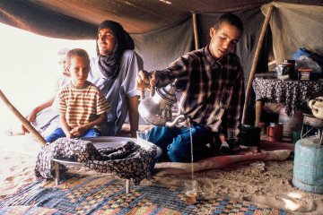 The daily life of nomads in Morocco-F1100008
