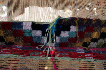 The daily life of nomads, Nkob, Morocco